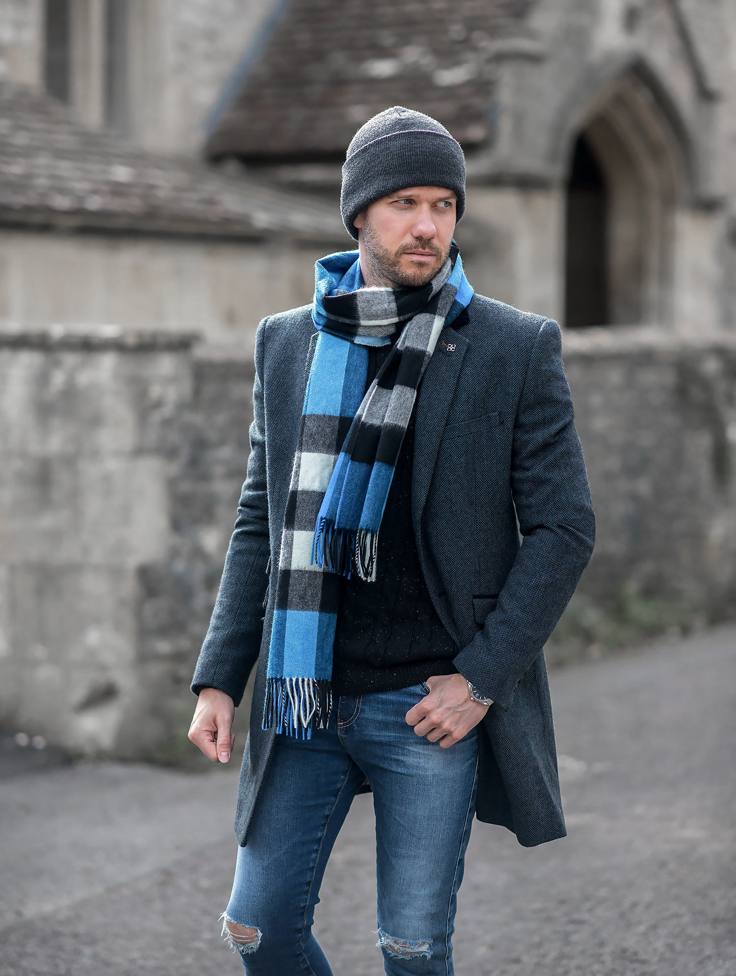 Ready For Winter With My Burberry Scarf | Your Average Guy